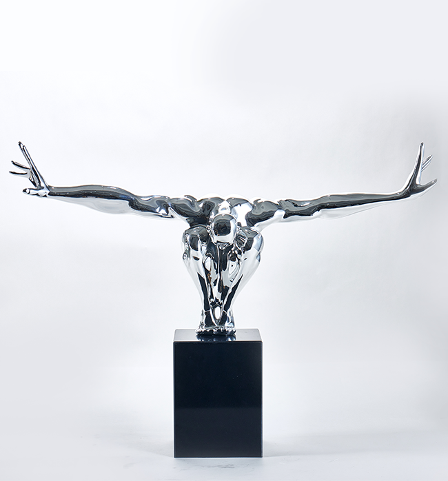 The Diver - Silver