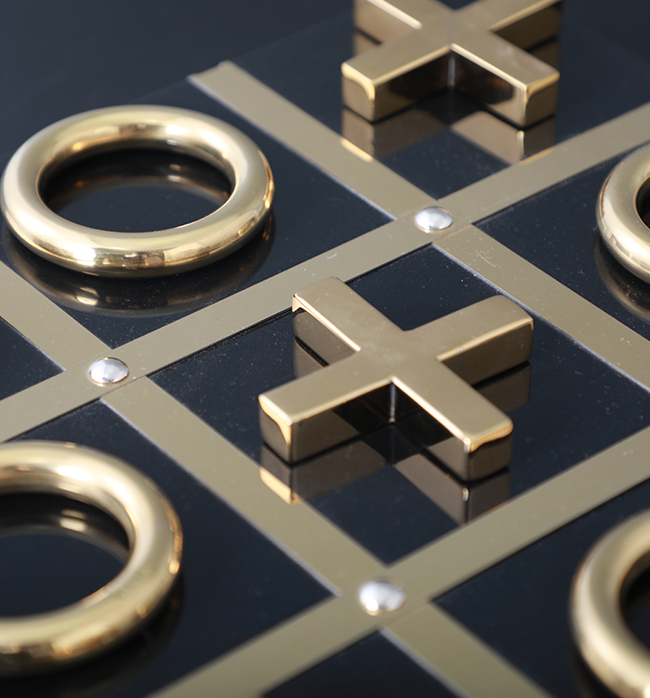 Tic-Tac-Toe - Black