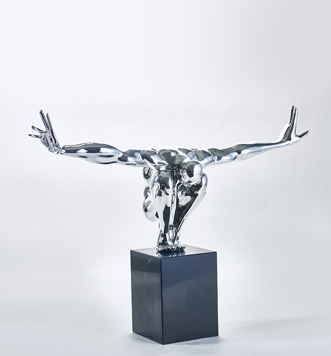The Diver - Silver