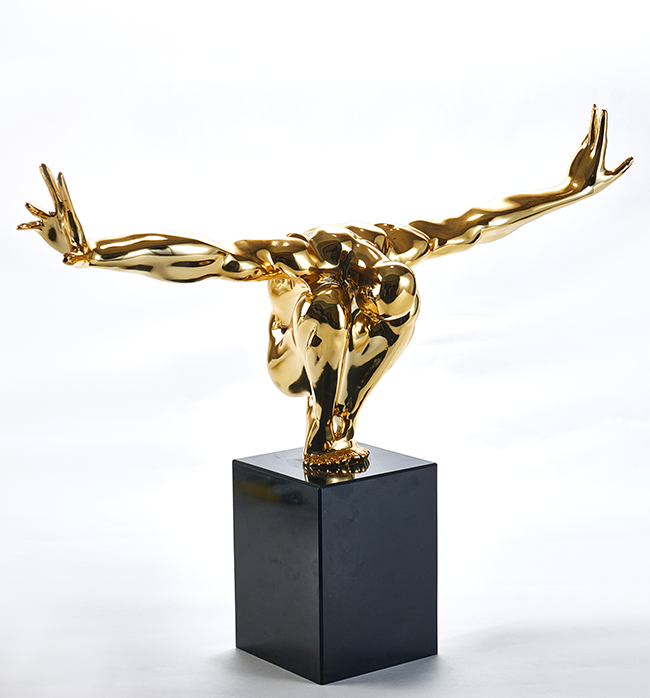 The Diver - Gold