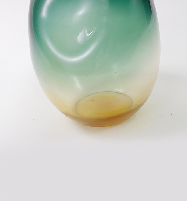 The Guiliana Collection Vase - Large, Green & Gold