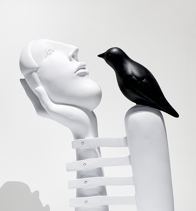 Veda And Cuckoo - Black & White