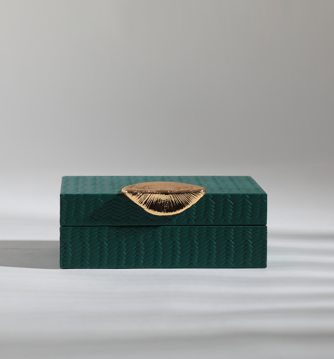 The Demeter Collection Jewellery Box - Small, Green